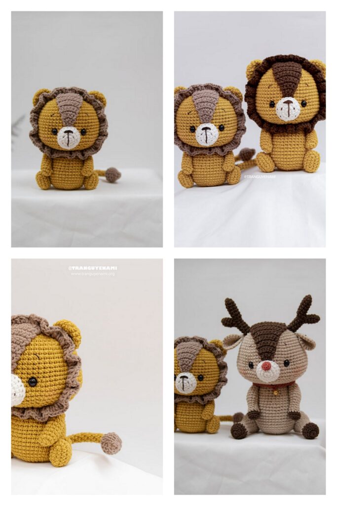 Crochet Lion 3 5 Min