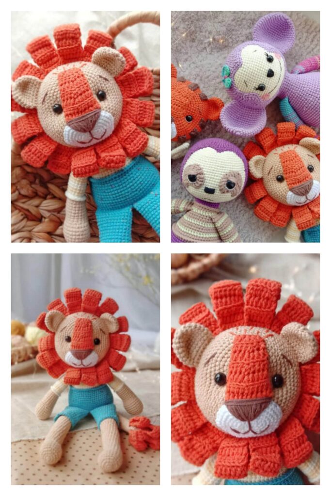 Crochet Lion 3 7 Min