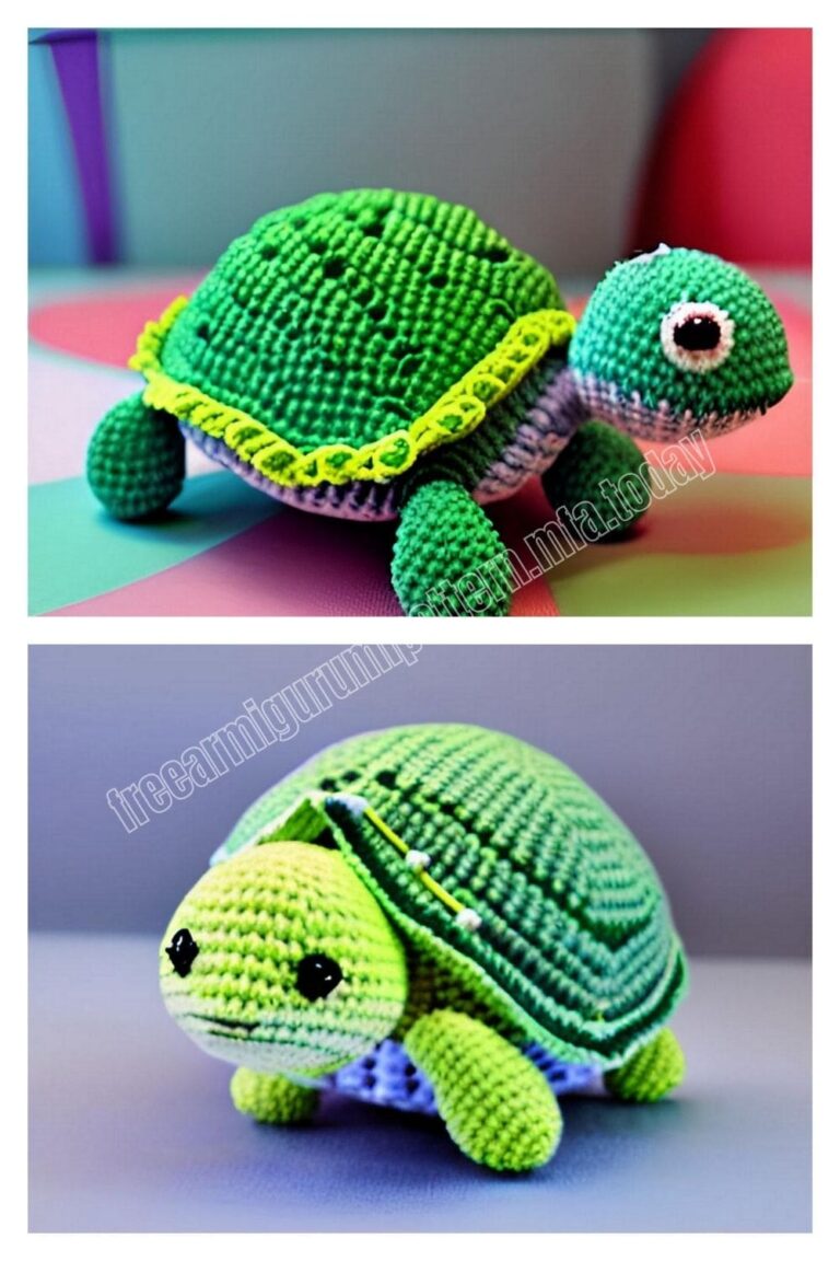 Amigurumi Crochet Turtle Meg Free Pattern1 Free Amigurumi Patterns