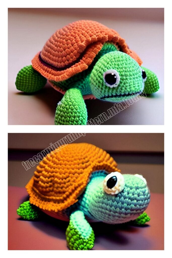 Crochet Turtle Meg 2 Min
