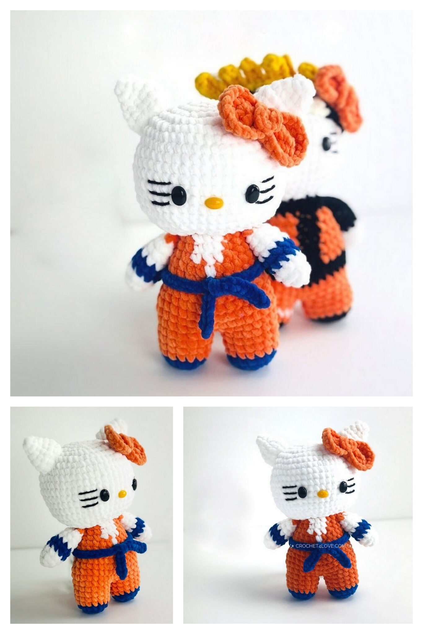 Amigurumi Hello Kitty Keychain Free Pattern1 Free Amigurumi Patterns