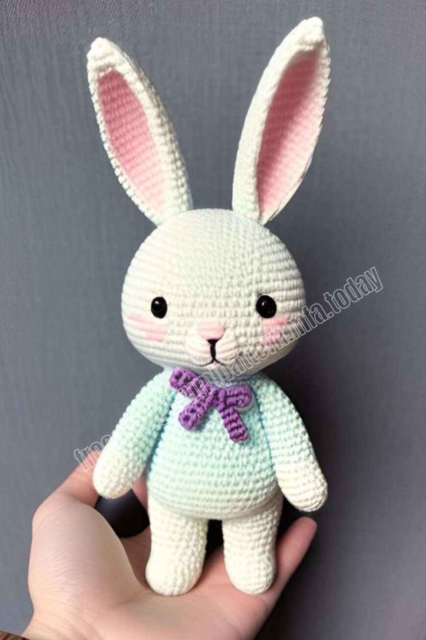 Amigurumi Sleeping Bunny Jelly Free Pattern-3 – Free Amigurumi Patterns