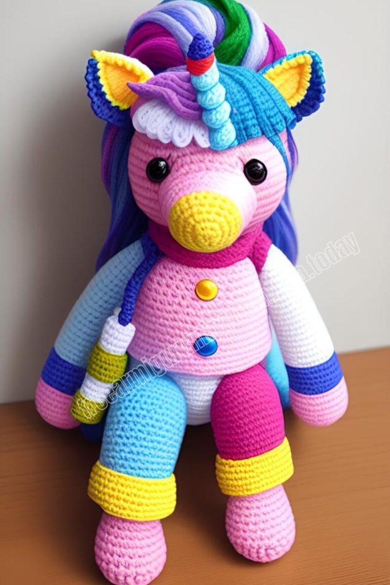 Amigurumi Lilly Unicorn Free Pattern-2 – Free Amigurumi Patterns