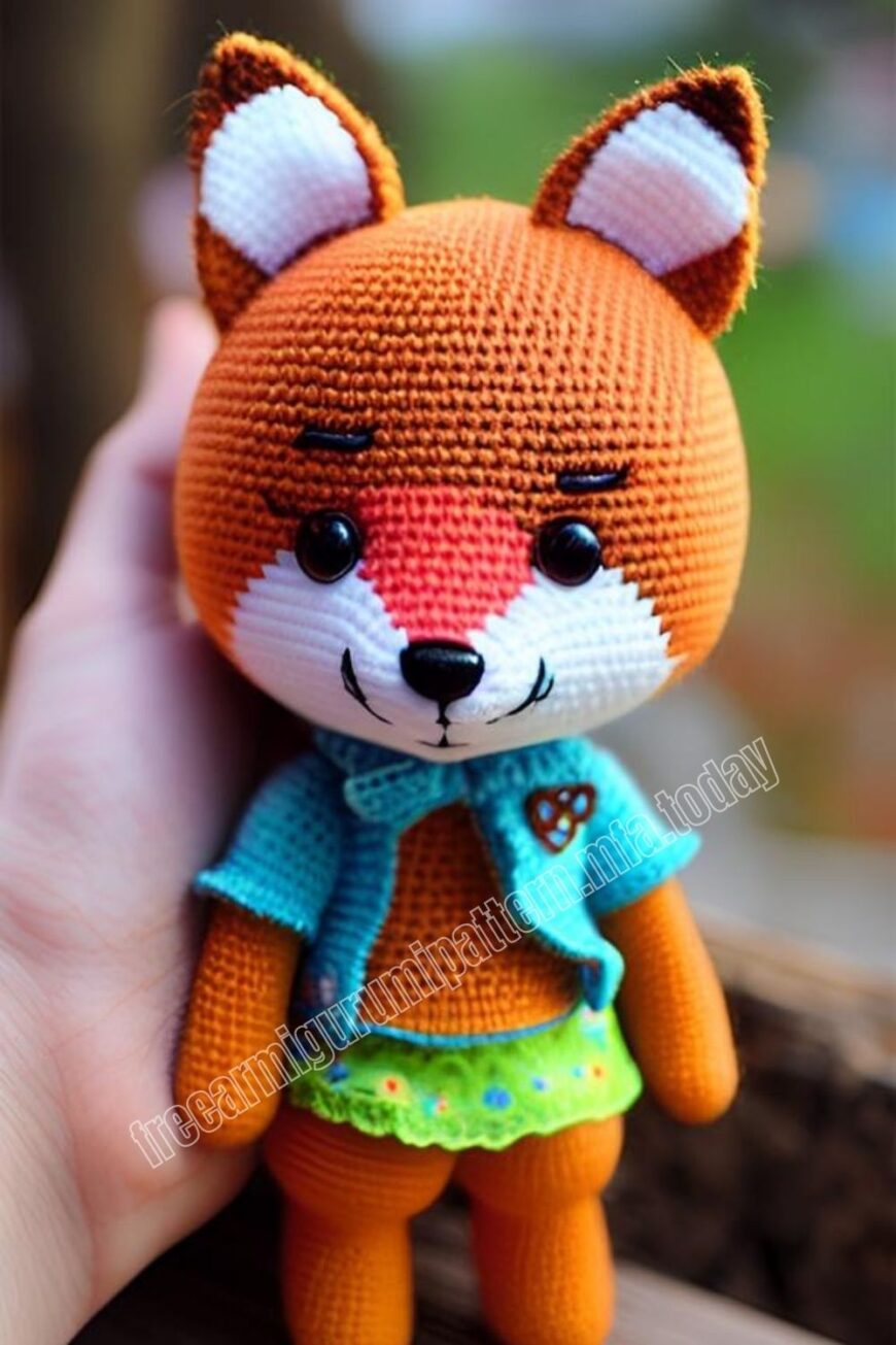 Amigurumi Baby Fox Cloud Free Pattern-2 – Free Amigurumi Patterns