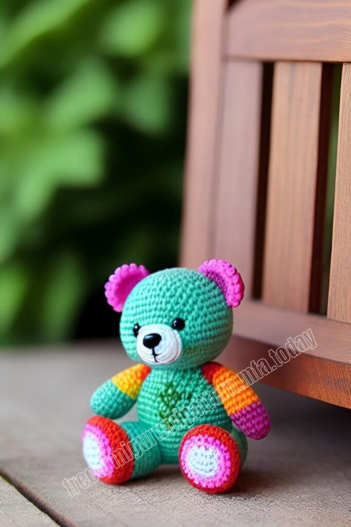 Bright Teddy Bear 6 2