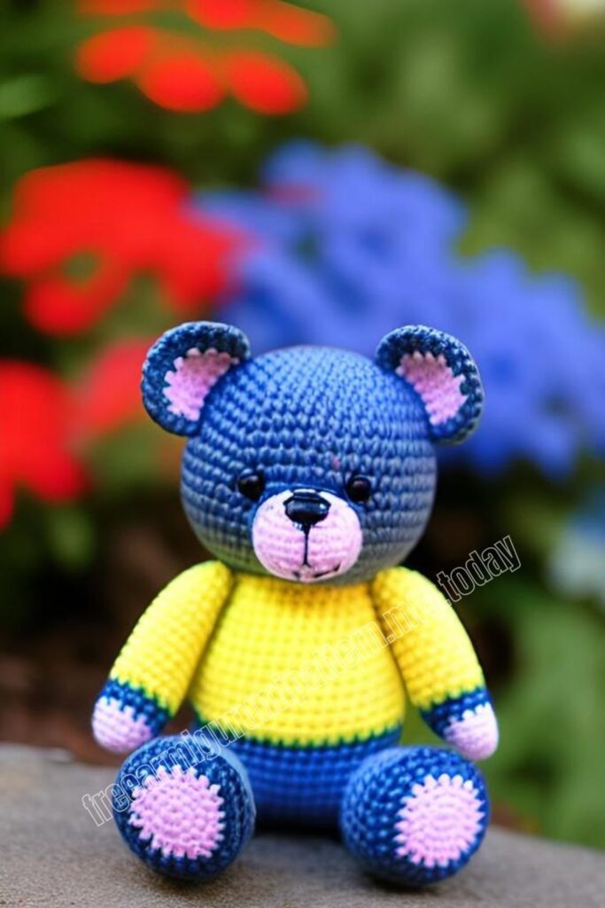 Bright Teddy Bear 6 3