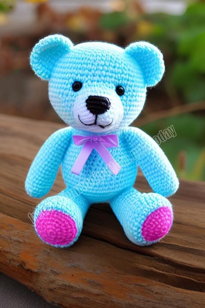 Bright Teddy Bear 6 7