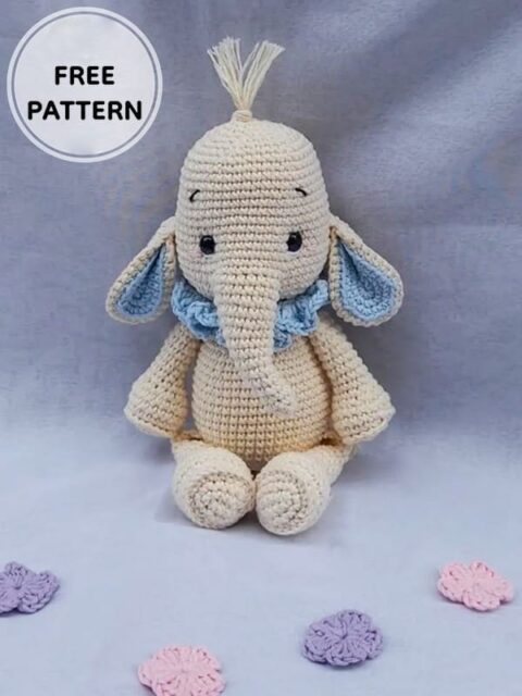 Crochet Elephant Jace Pdf Free Amigurumi Patterns 2