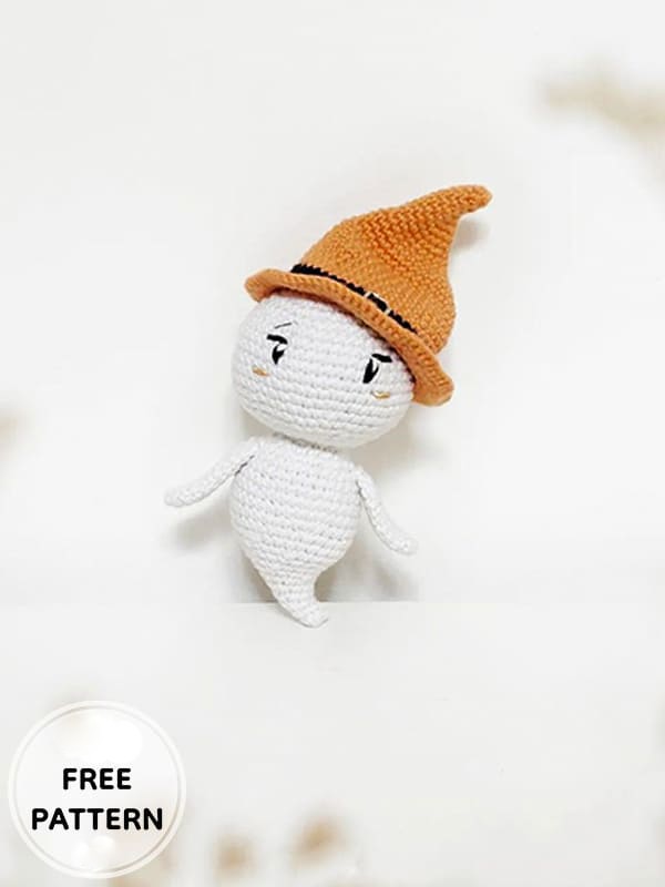 Amigurumi Crochet Ghost Free Pattern-2