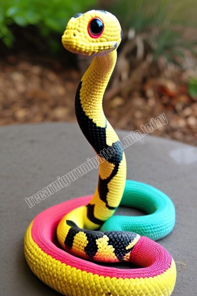 Crochet Snake 3 3