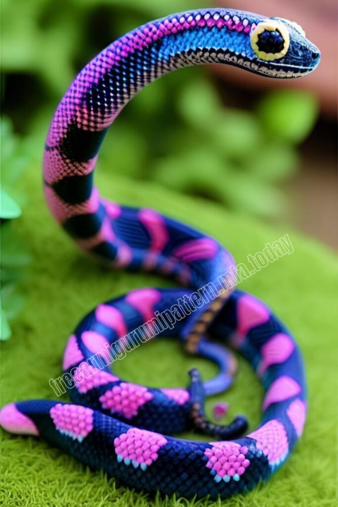 Crochet Snake 3 5