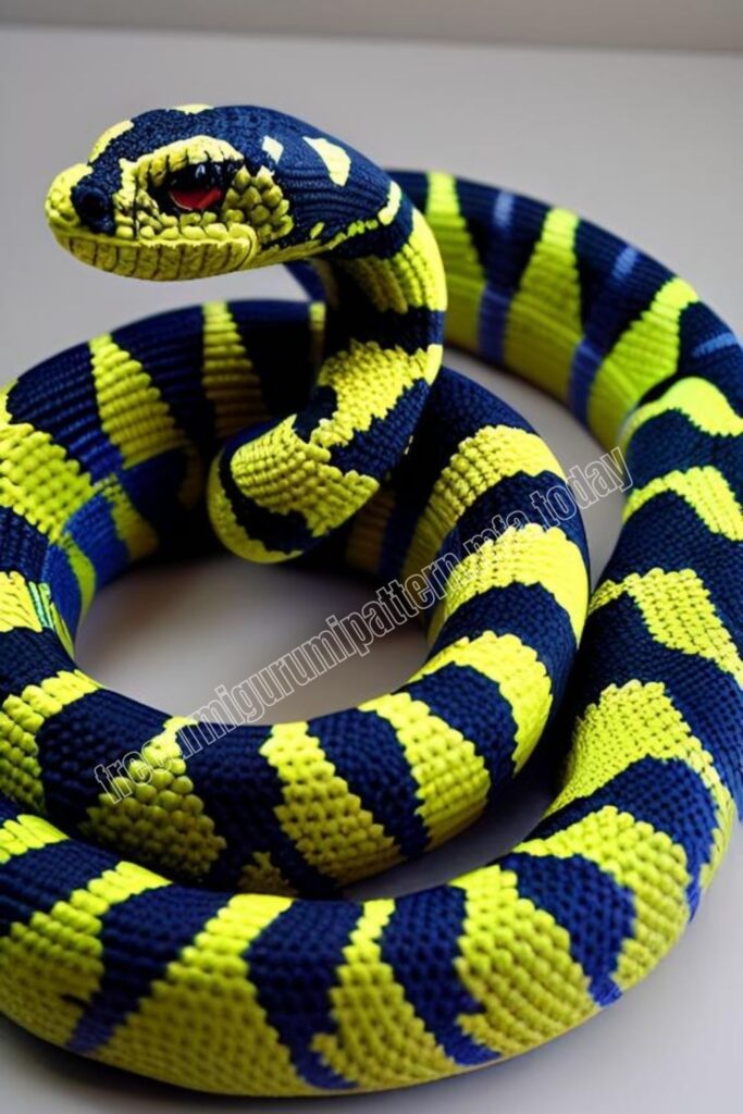 Crochet Snake 3 7