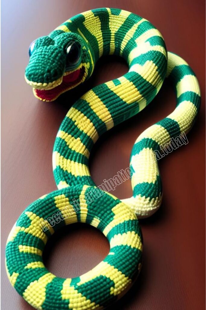 Crochet Snake 3 9