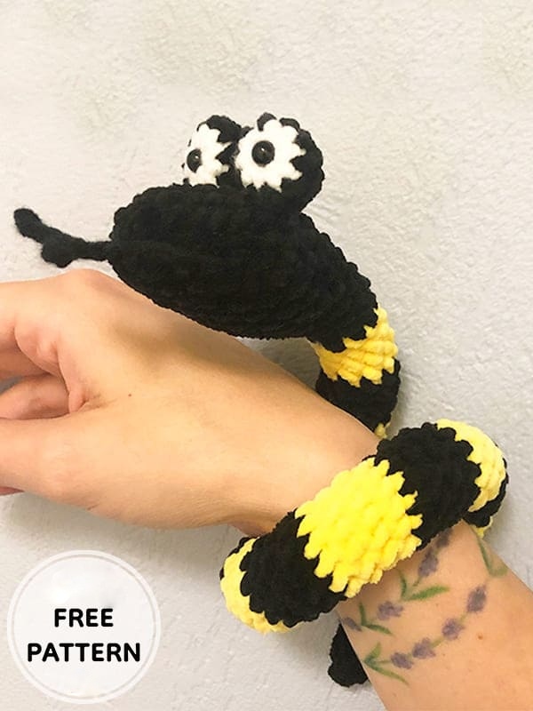 Amigurumi Crochet Snake Free Pattern-3
