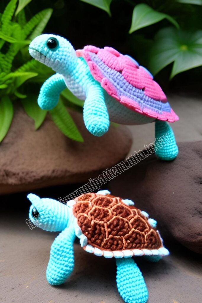 Crochet Turtle 4 2