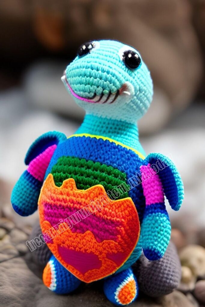 Crochet Turtle 4 3