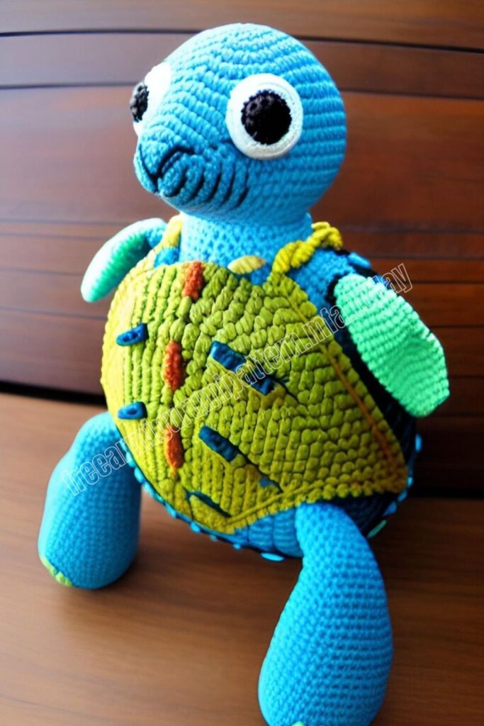 Crochet Turtle 4 8