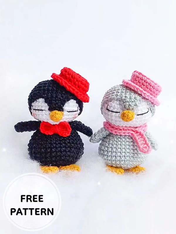 Amigurumi Mr And Mrs Penguin Free Pattern-1