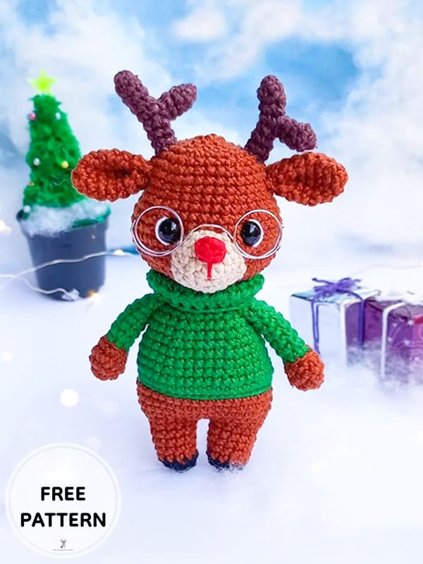 Amigurumi Reindeer Nora Free Pattern-5