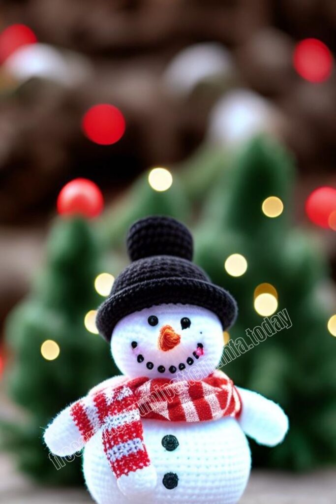 Snowman In A Hat 6 7
