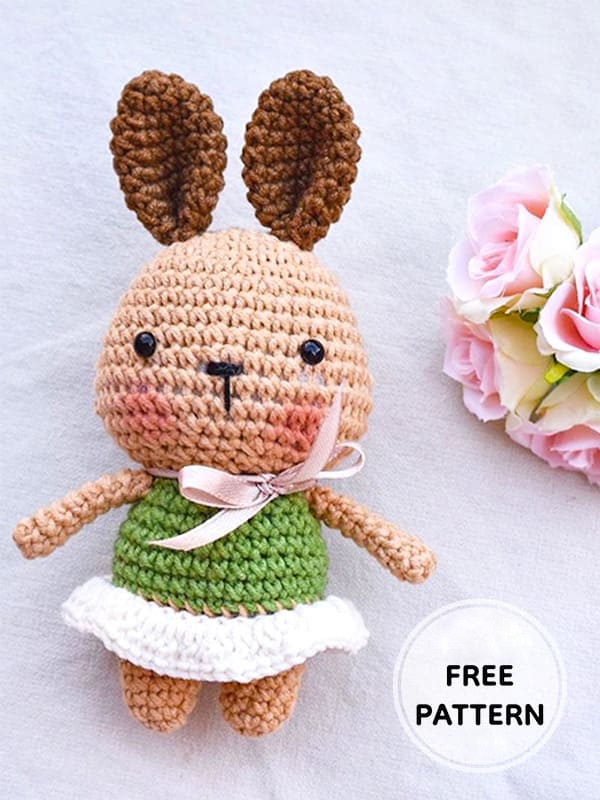 Amigurumi Sweety Bunny Free Pattern-6