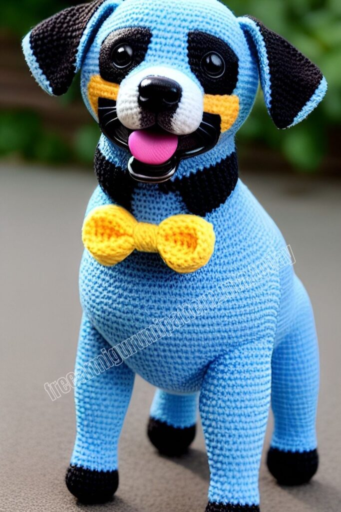 Crochet Cute Dog 1 1