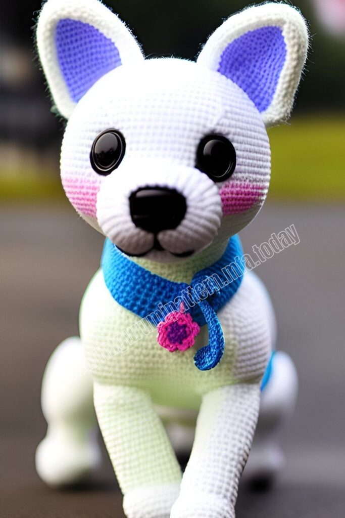 Crochet Cute Dog 1 10
