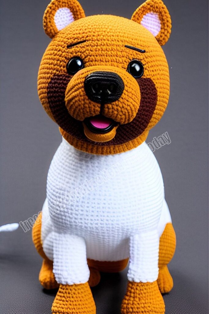 Crochet Cute Dog 1 11