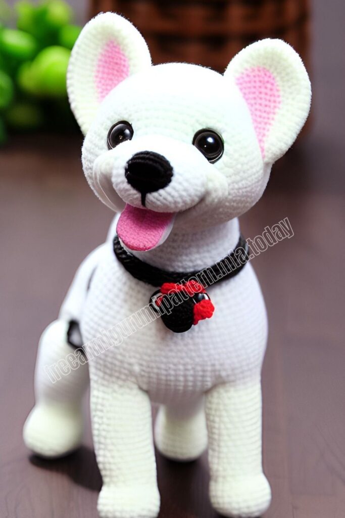 Crochet Cute Dog 1 12