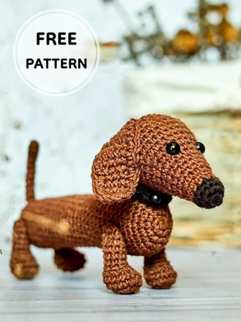 Crochet Cute Dog 1