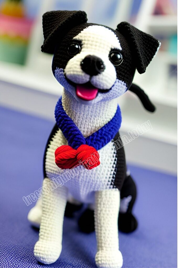 Crochet Cute Dog 1 7