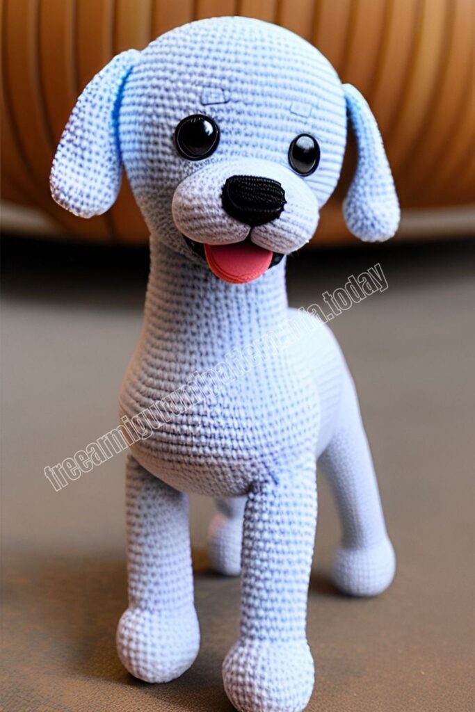 Crochet Cute Dog 1 9
