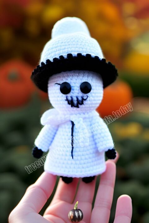 Amigurumi Crochet Ghost Free Pattern-2 – Free Amigurumi Patterns