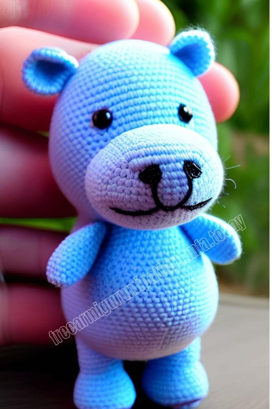 Amigurumi Cute Baby Hippo Free Pattern-1 – Free Amigurumi Patterns