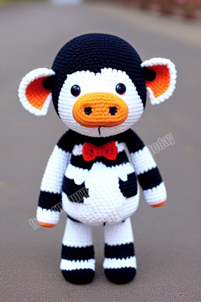 Daisy The Crochet Cow 5 1