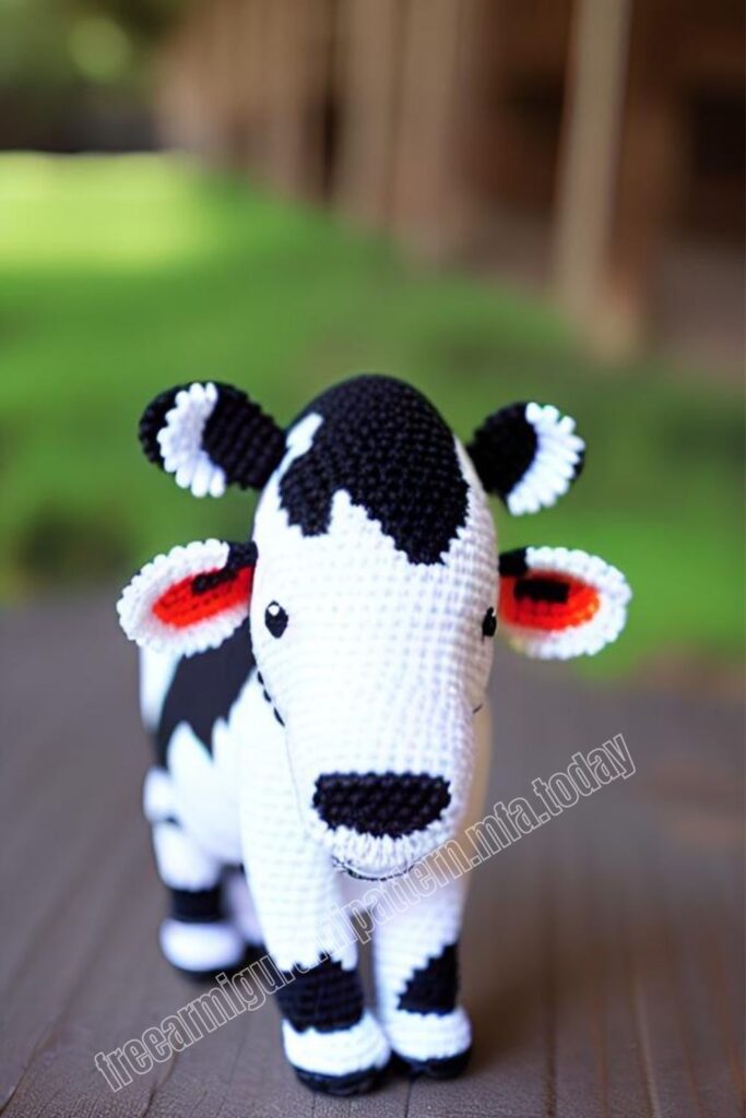 Daisy The Crochet Cow 5 2