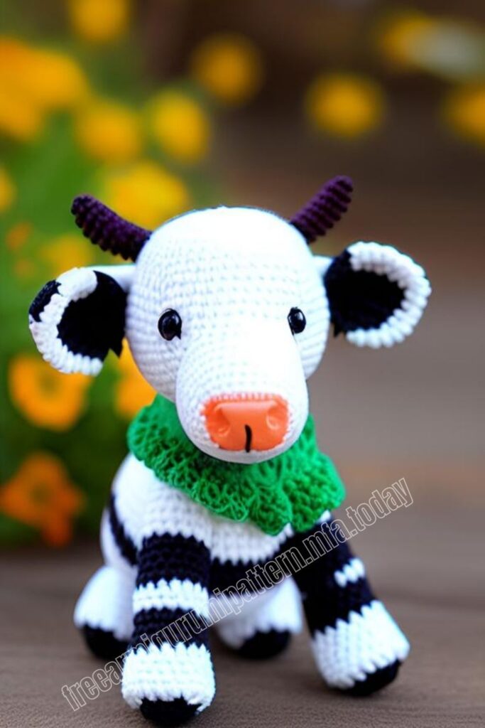 Daisy The Crochet Cow 5 3
