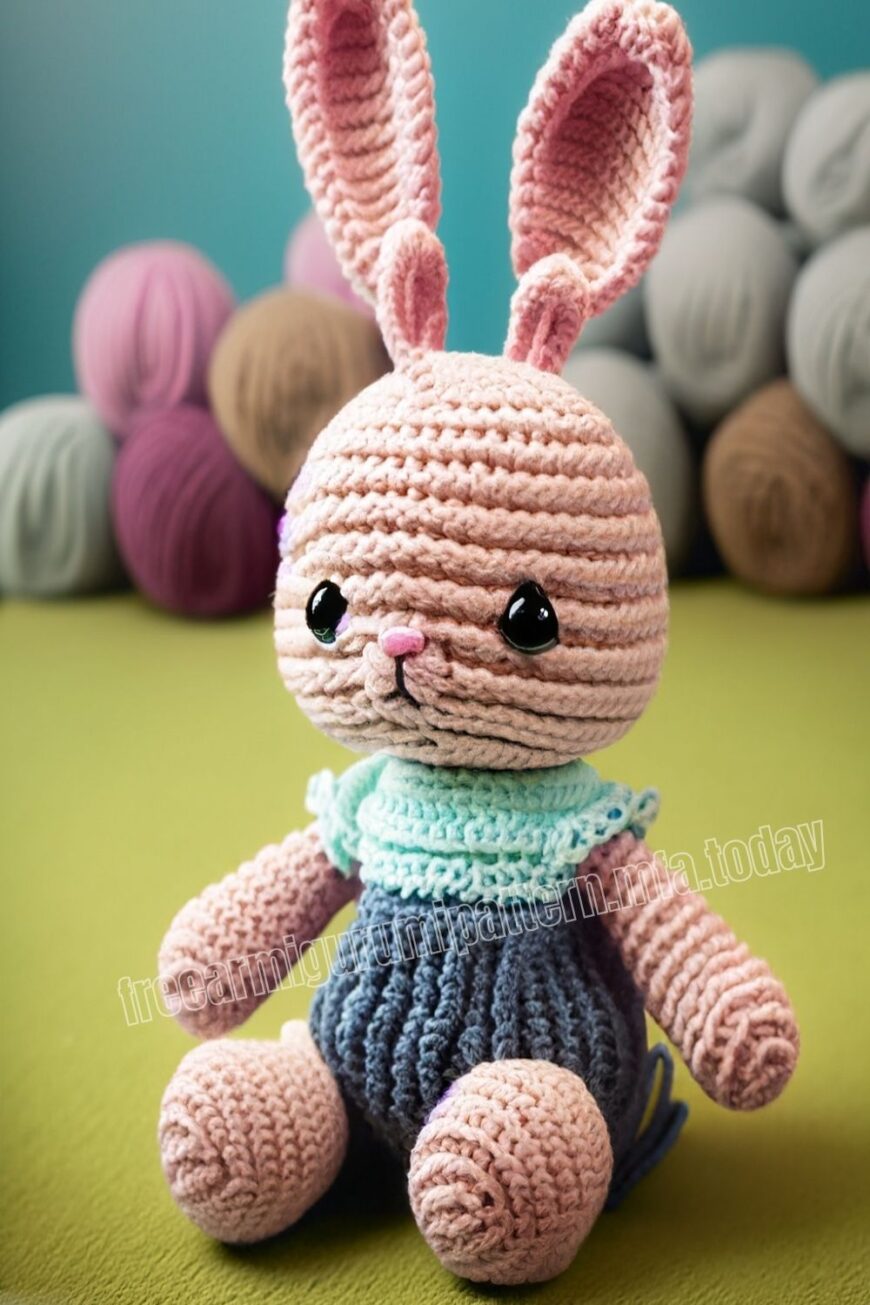 Amigurumi Farmer Bunny Free Pattern-1 – Free Amigurumi Patterns