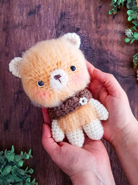 Furry Teddy Bear 4