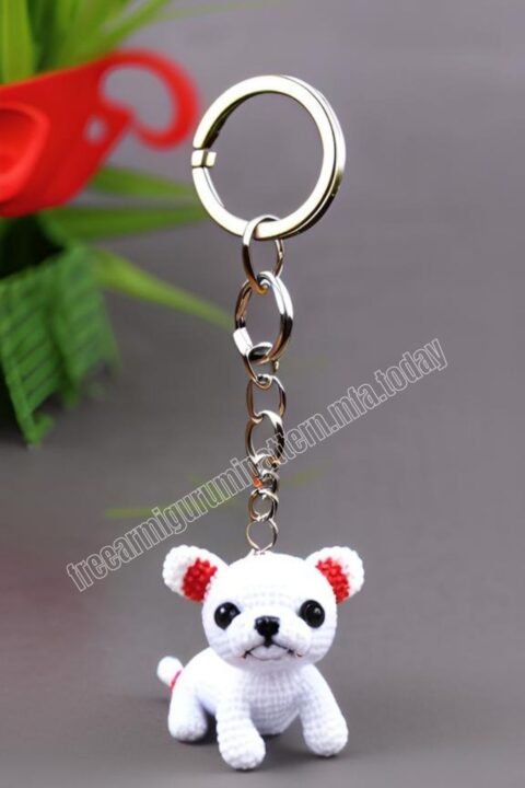 Amigurumi Keychain Dog Free Pattern-2 – Free Amigurumi Patterns