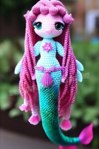 Amigurumi Mermaid Ari Free Pattern-2 – Free Amigurumi Patterns