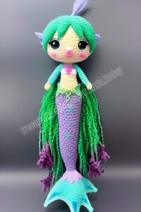 Amigurumi Mermaid Ari Free Pattern-2 – Free Amigurumi Patterns