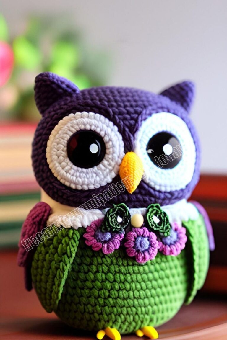 Amigurumi Owl Ornament Free Pattern-3 – Free Amigurumi Patterns