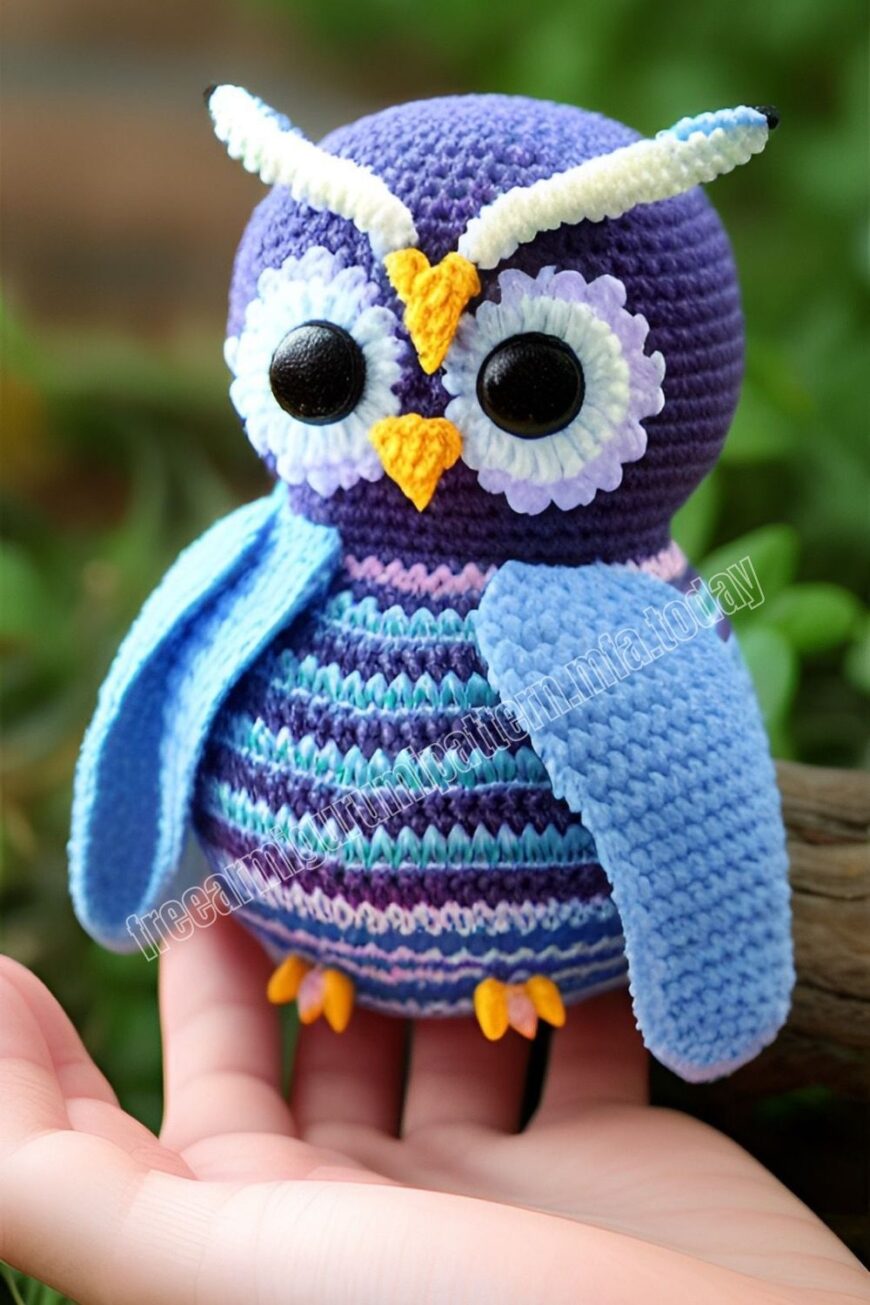 Amigurumi Owl Ornament Free Pattern-3 – Free Amigurumi Patterns