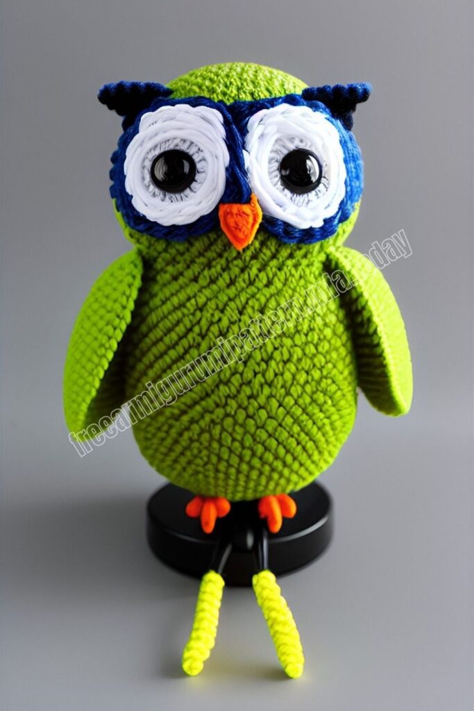 Owl Ornament 3 4