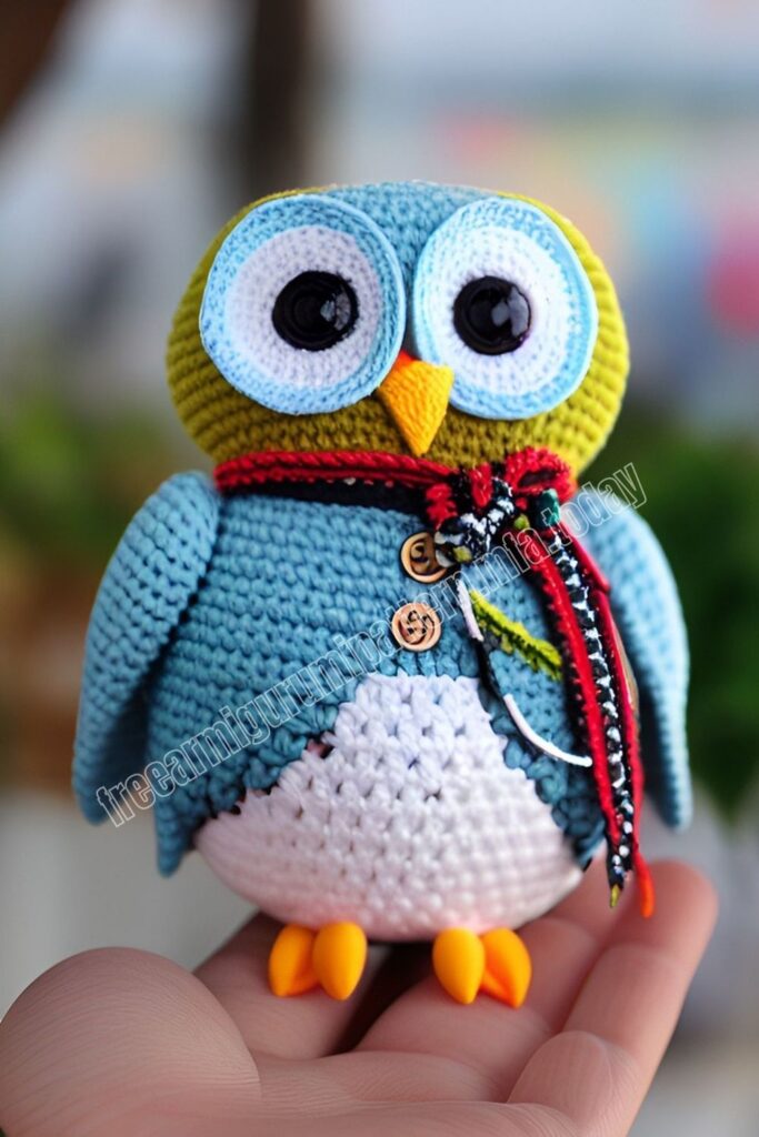 Owl Ornament 3 5