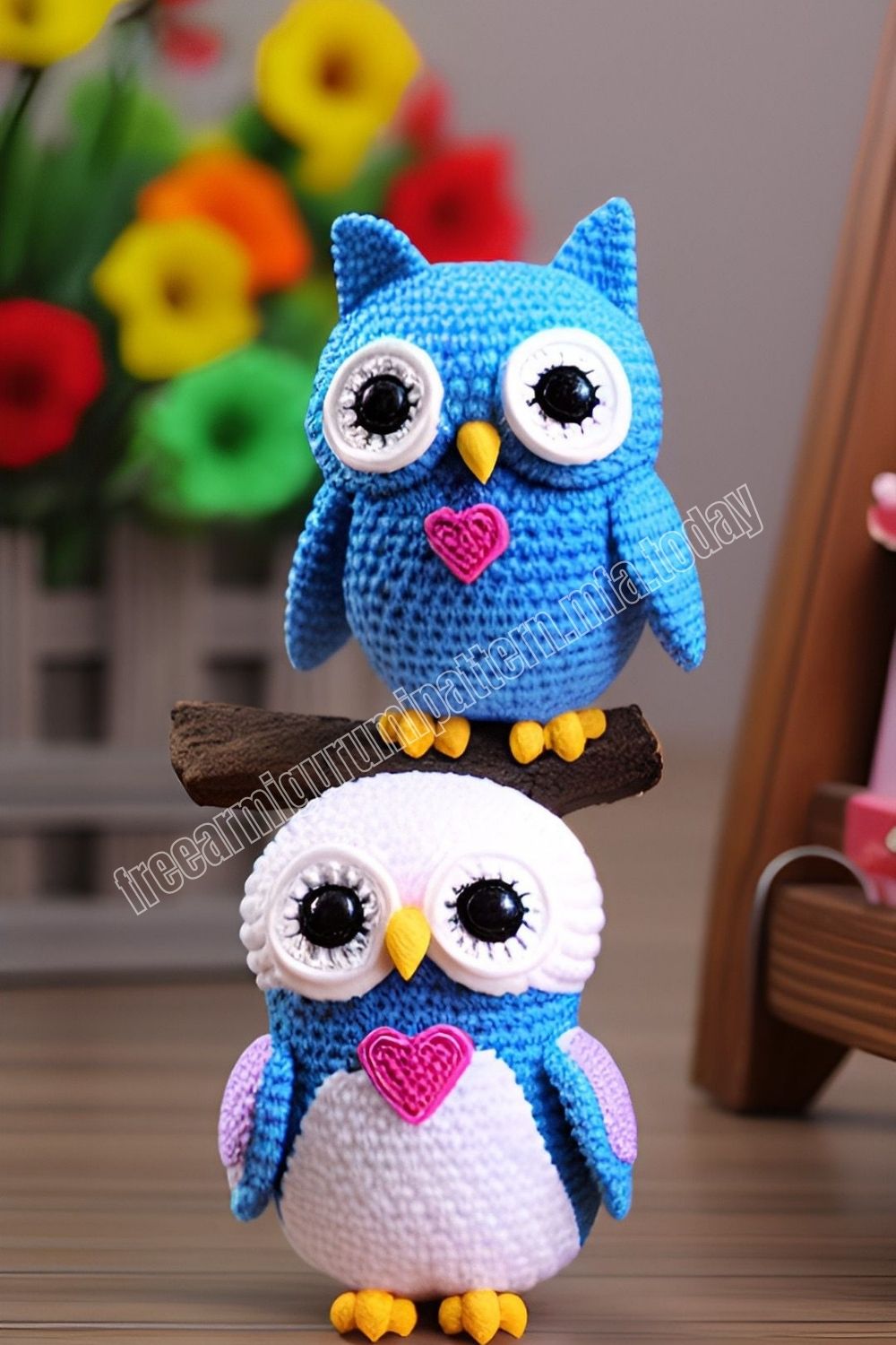 Amigurumi Owl Ornament Free Pattern-3 – Free Amigurumi Patterns