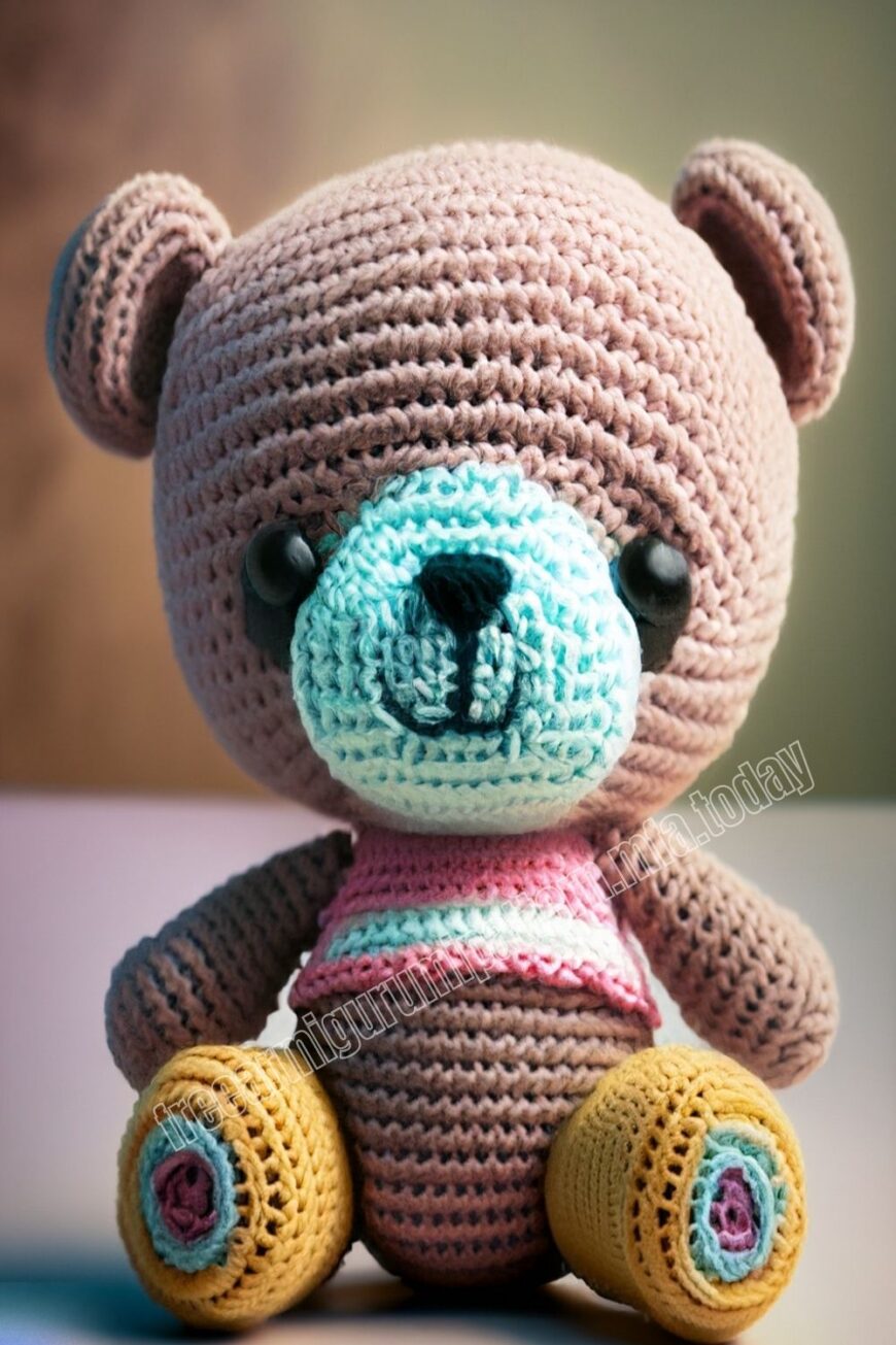 Amigurumi Teddy Bear Free Pattern-7 – Free Amigurumi Patterns