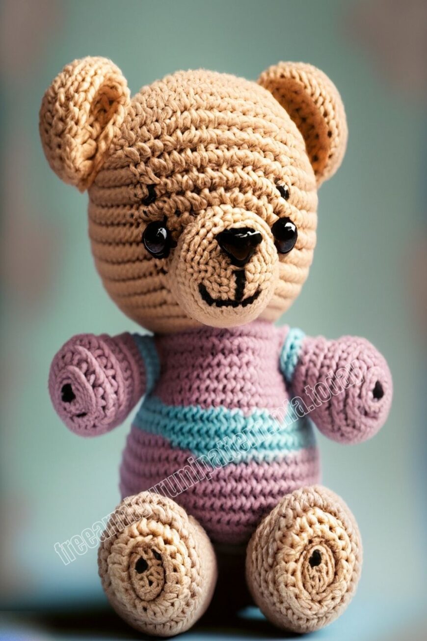 Amigurumi Teddy Bear Free Pattern-7 – Free Amigurumi Patterns