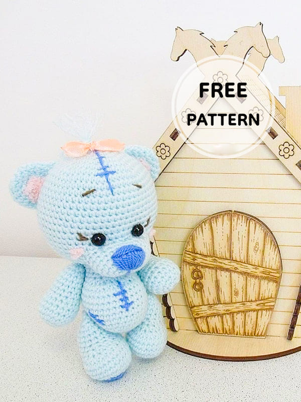 Amigurumi Teddy Bear Free Pattern-7